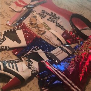 Complete Harley Quinn costume! ♥️♦️♠️♣️